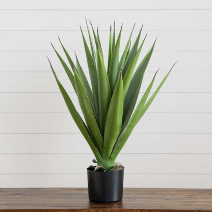 28” Artificial Agave Plant