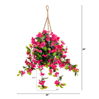 Bougainvillea Hanging Basket UV Resistant