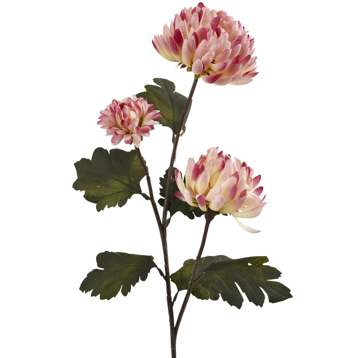 Crisantemo artificial de 73 cm (juego de 12)