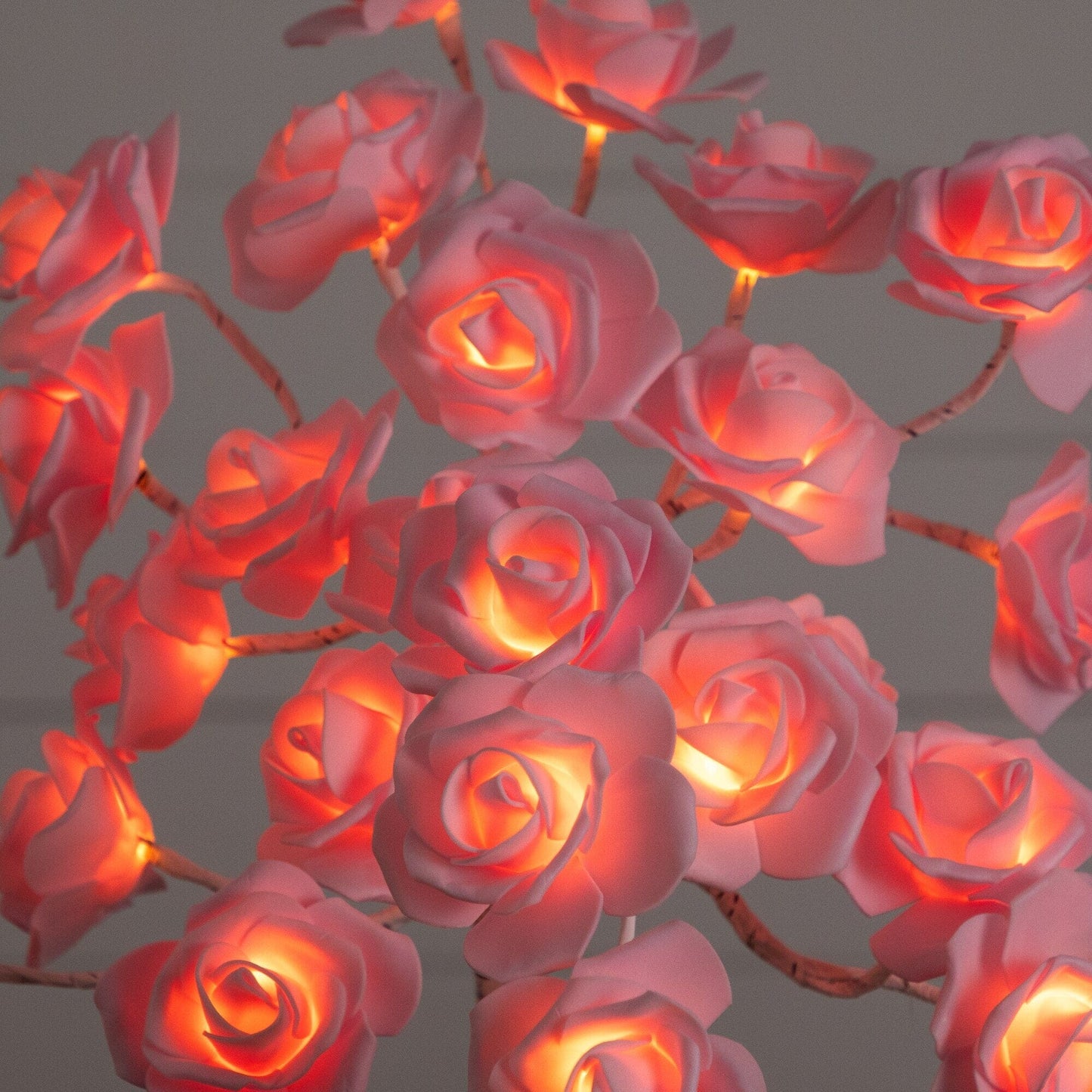 Nearly Natural 2' pink Valentine’s Day twig tree with 24 rose-shaped LED lights on Tampa Home & Garden Store