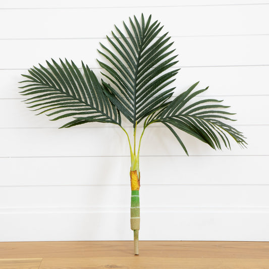 3’ Artificial Golden Cane Palm Tree Without Pot - Tampa Home & Garden Store