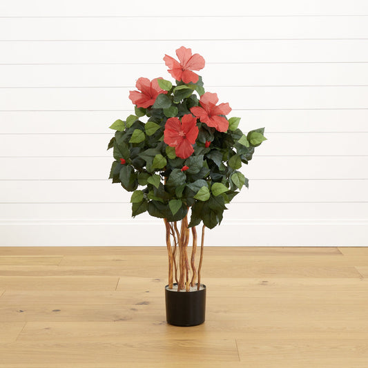 3’ Artificial Hibiscus Tree - Tampa Home & Garden Store