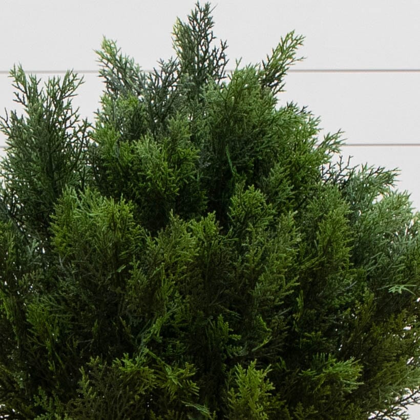 3’ Cedar Bush artificial shrub by Nearly Natural with dense green foliage on Tampa Home & Garden Store