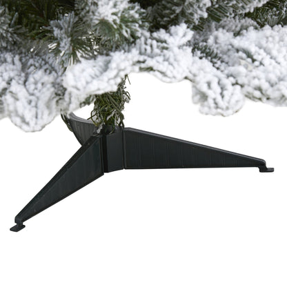 3 ft flocked NC fir artificial Christmas tree with bendable branches Nearly Natural on Tampa Home & Garden Store