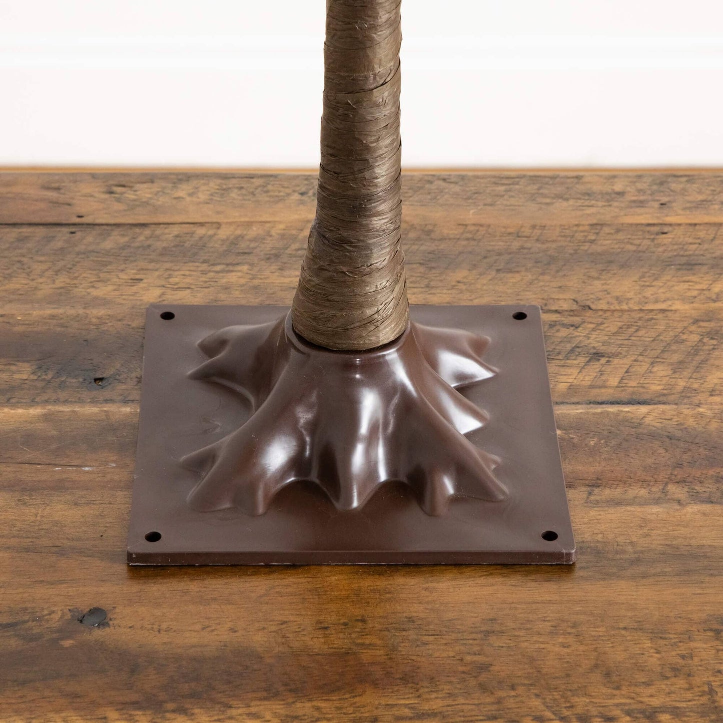 3 ft Nearly Natural pre-lit autumn maple tree trunk with brown wrap and square base on Tampa Home & Garden Store