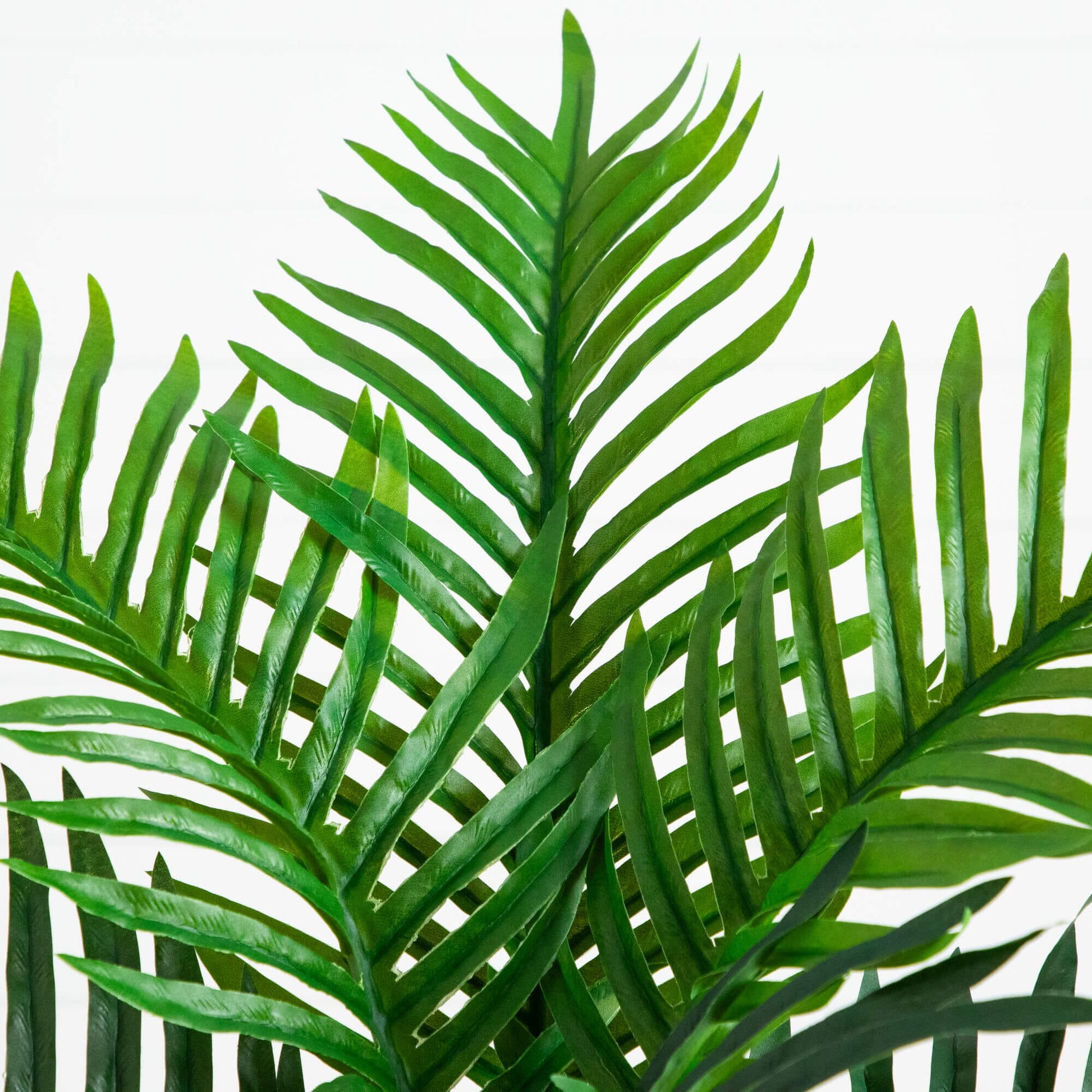 Artificial Double Robellini Palm Tree leaves, 3 ft, green, UV resistant, Nearly Natural on Tampa Home & Garden Store