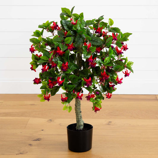 3’ Fuchsia Artificial Tree - Tampa Home & Garden Store