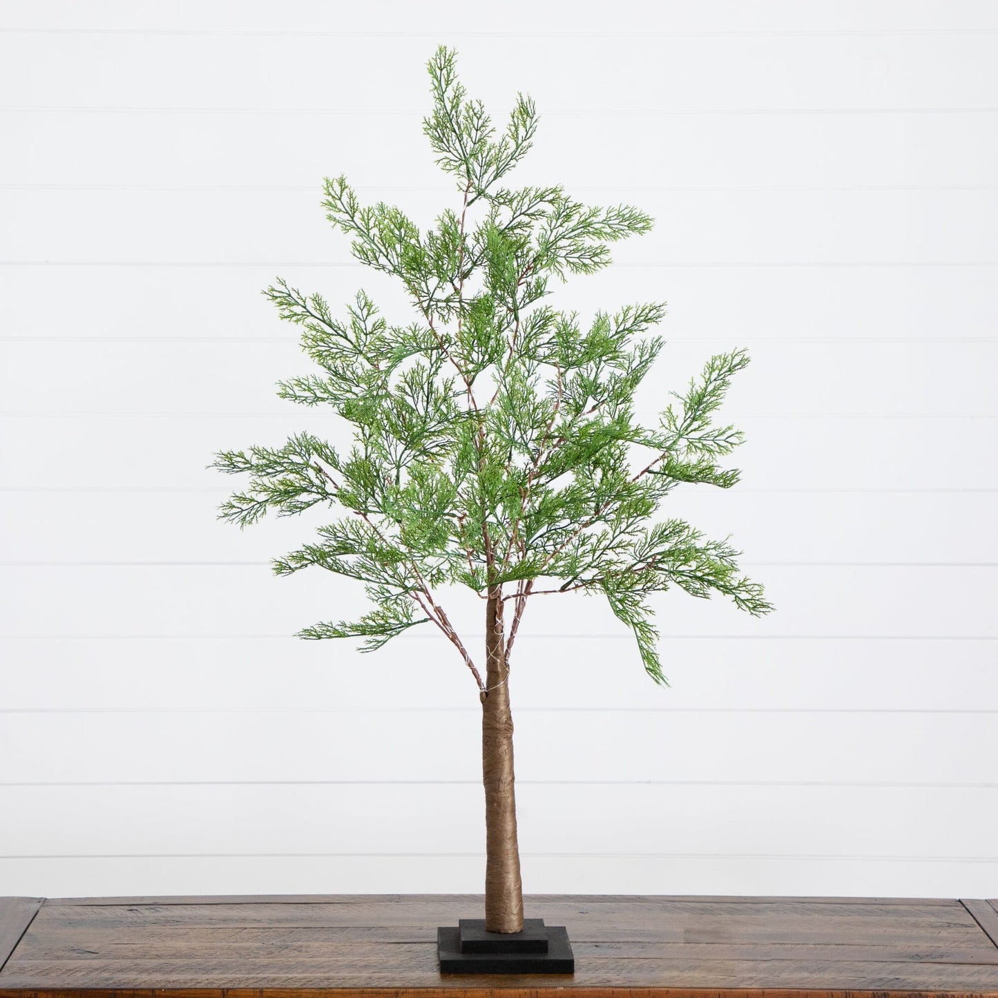 Artificial Cypress Tree and 120 Warm LED Lights