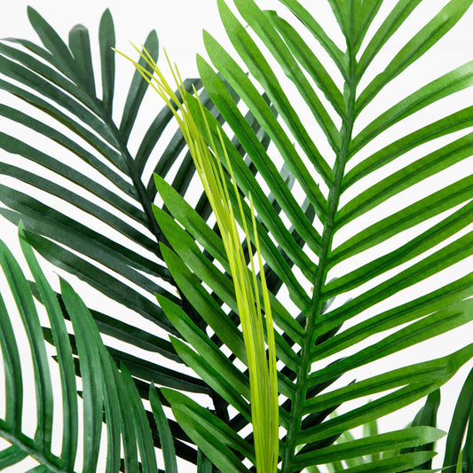 3’ Paradise Palm artificial tree by Nearly Natural with green palm fronds on Tampa Home & Garden Store