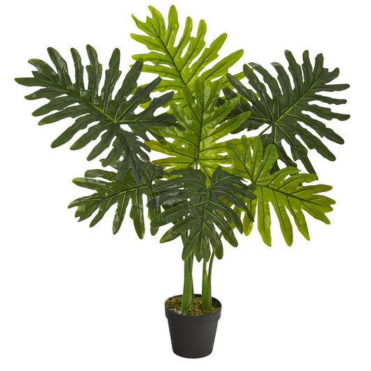 3’ Philodendron Artificial Plant (Real Touch) - Tampa Home & Garden Store
