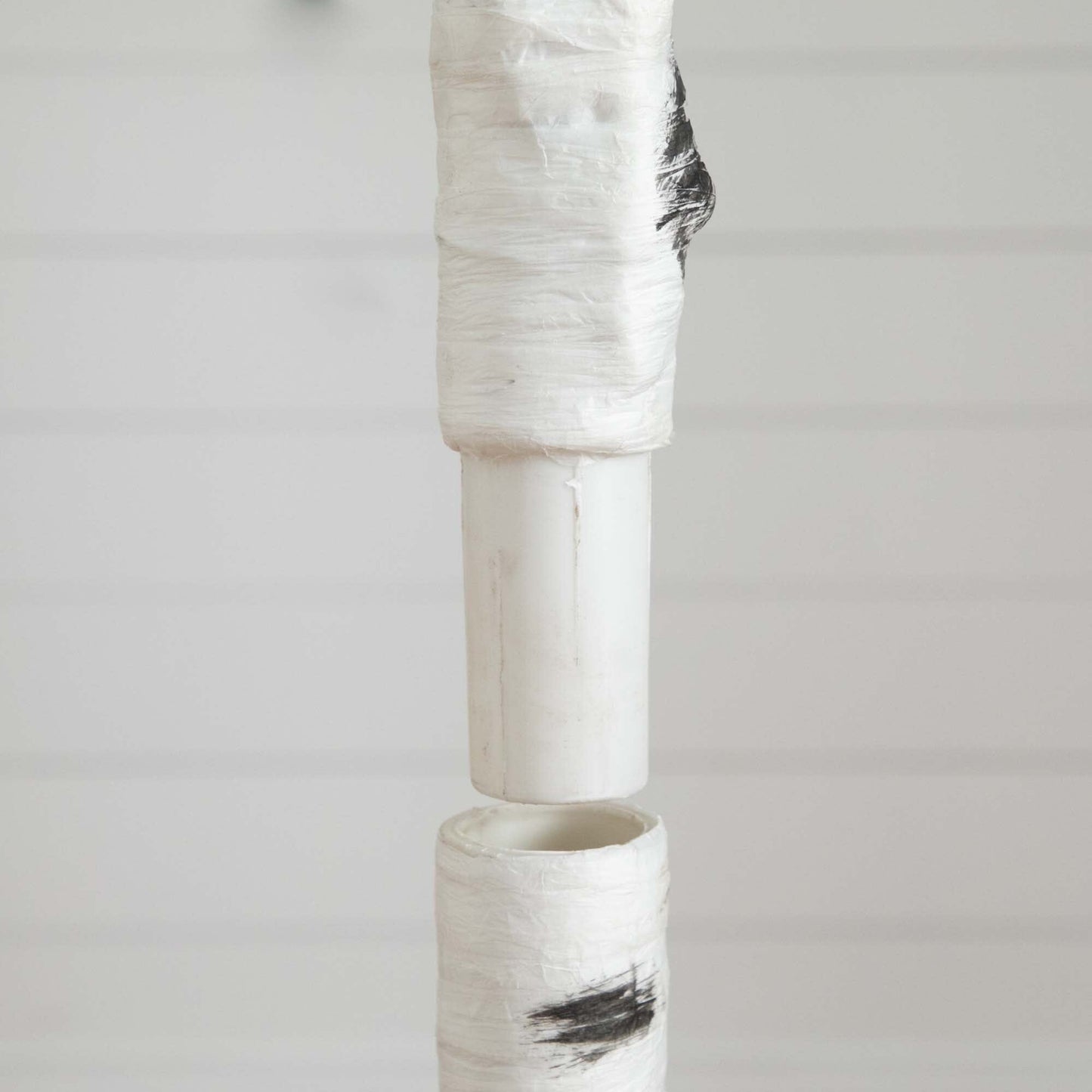6 Ft an Artificial White Birch and Warm Lights
