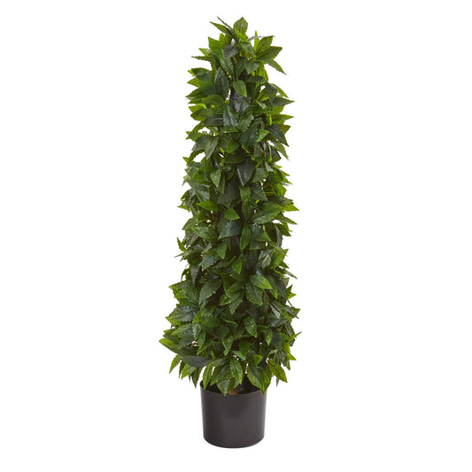3’ Sweet Bay Cone Topiary Artificial Tree - Tampa Home & Garden Store