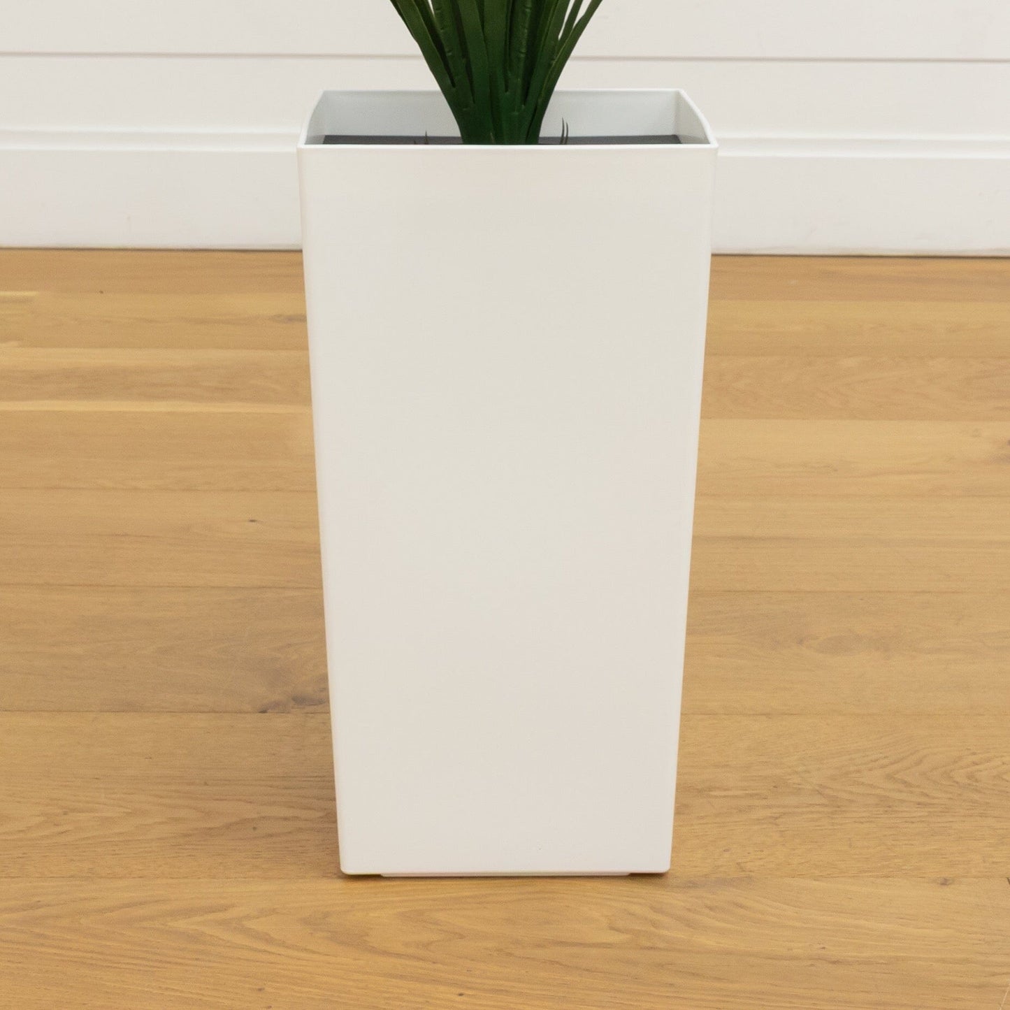 Nearly Natural 3 ft UV-resistant artificial grass plant in white tower planter Indoor/Outdoor on Tampa Home & Garden Store