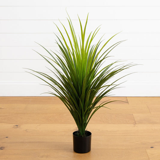 3-foot UV Resistant Artificial Grass Plant by Nearly Natural indoor/outdoor in pot on Tampa Home & Garden Store