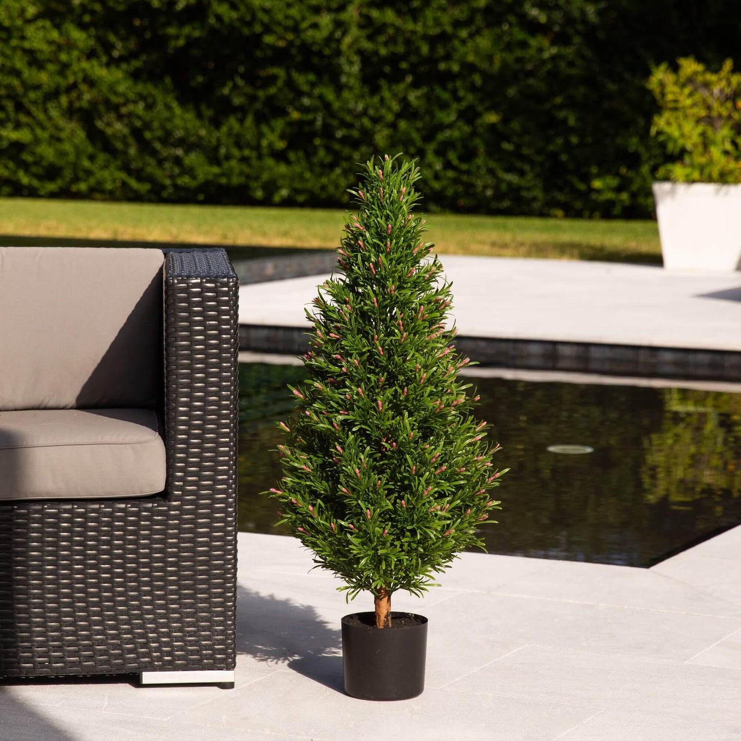 3 Ft UV Resistant Artificial Rosemary Tree
