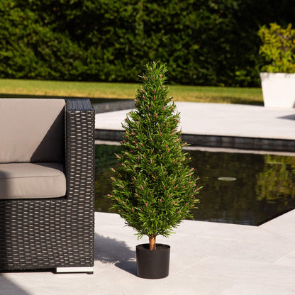 3 Ft UV Resistant Artificial Rosemary Tree