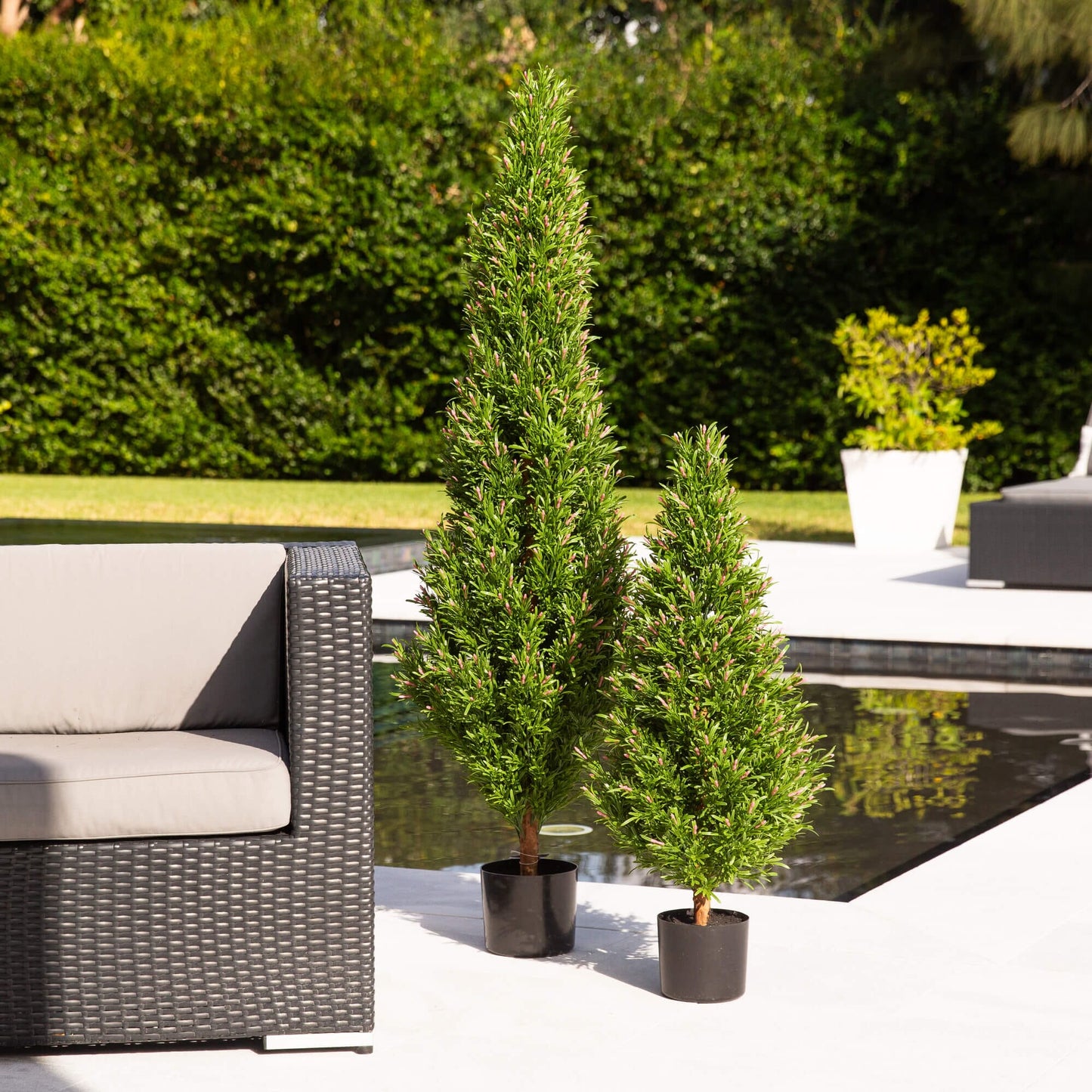 3 Ft UV Resistant Artificial Rosemary Tree