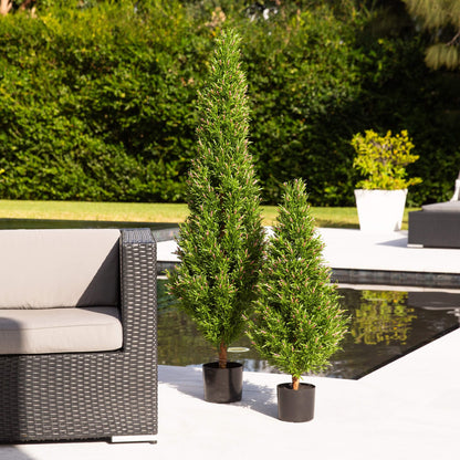 3 Ft UV Resistant Artificial Rosemary Tree
