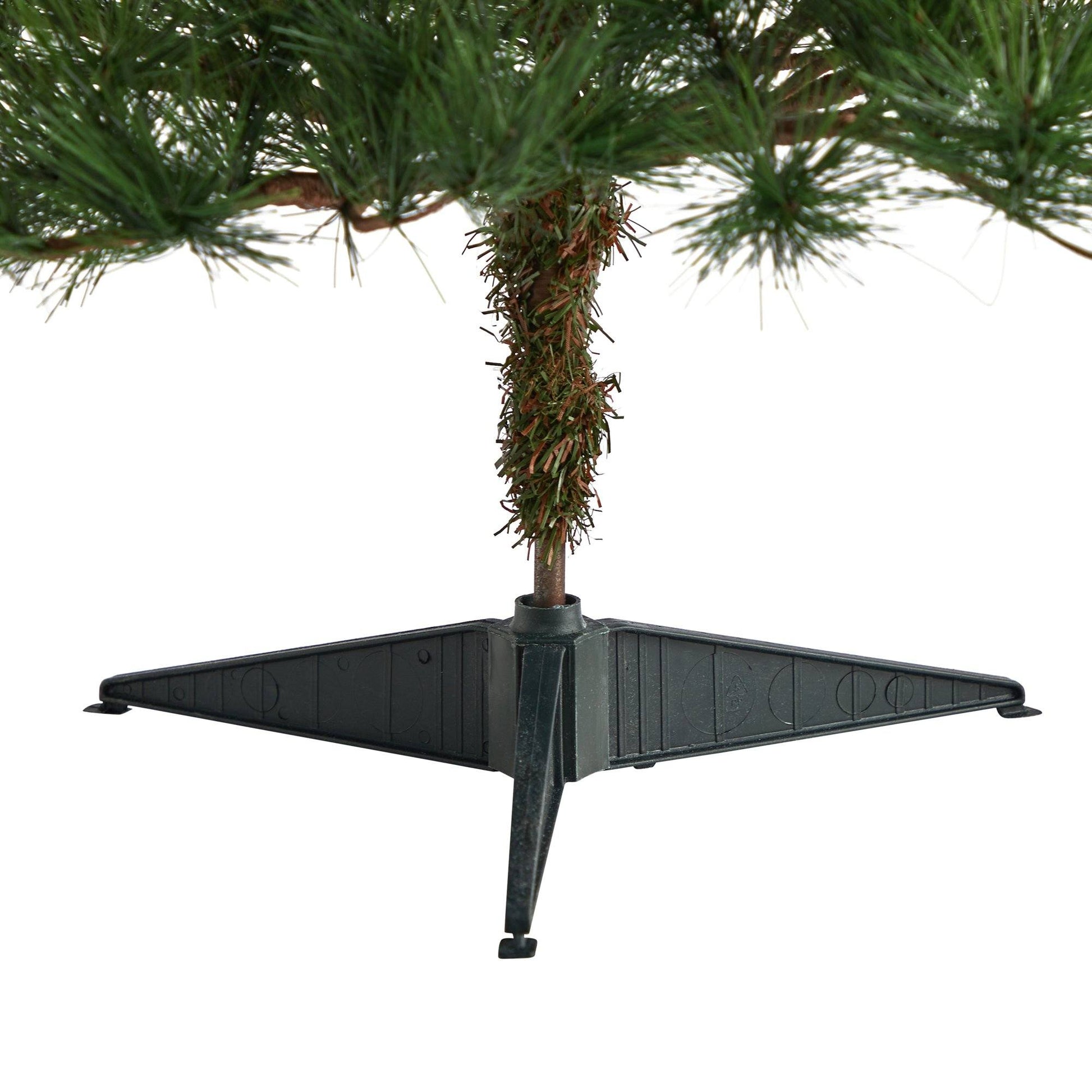 3' Yukon Mixed Pine artificial Christmas tree with 213 bendable branches by Nearly Natural on Tampa Home & Garden Store