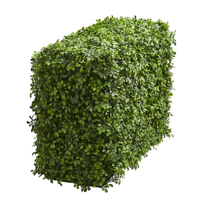 30in Eucalyptus Artificial Hedge Bush by Nearly Natural, green faux shrub on Tampa Home & Garden Store