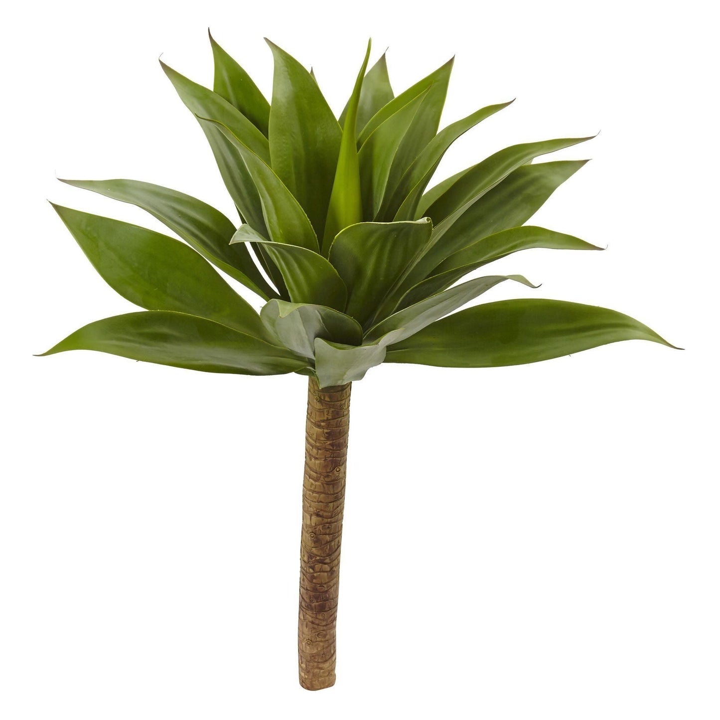 Agave Plant with Stem, 32in, Nearly Natural green artificial foliage on Tampa Home & Garden Store