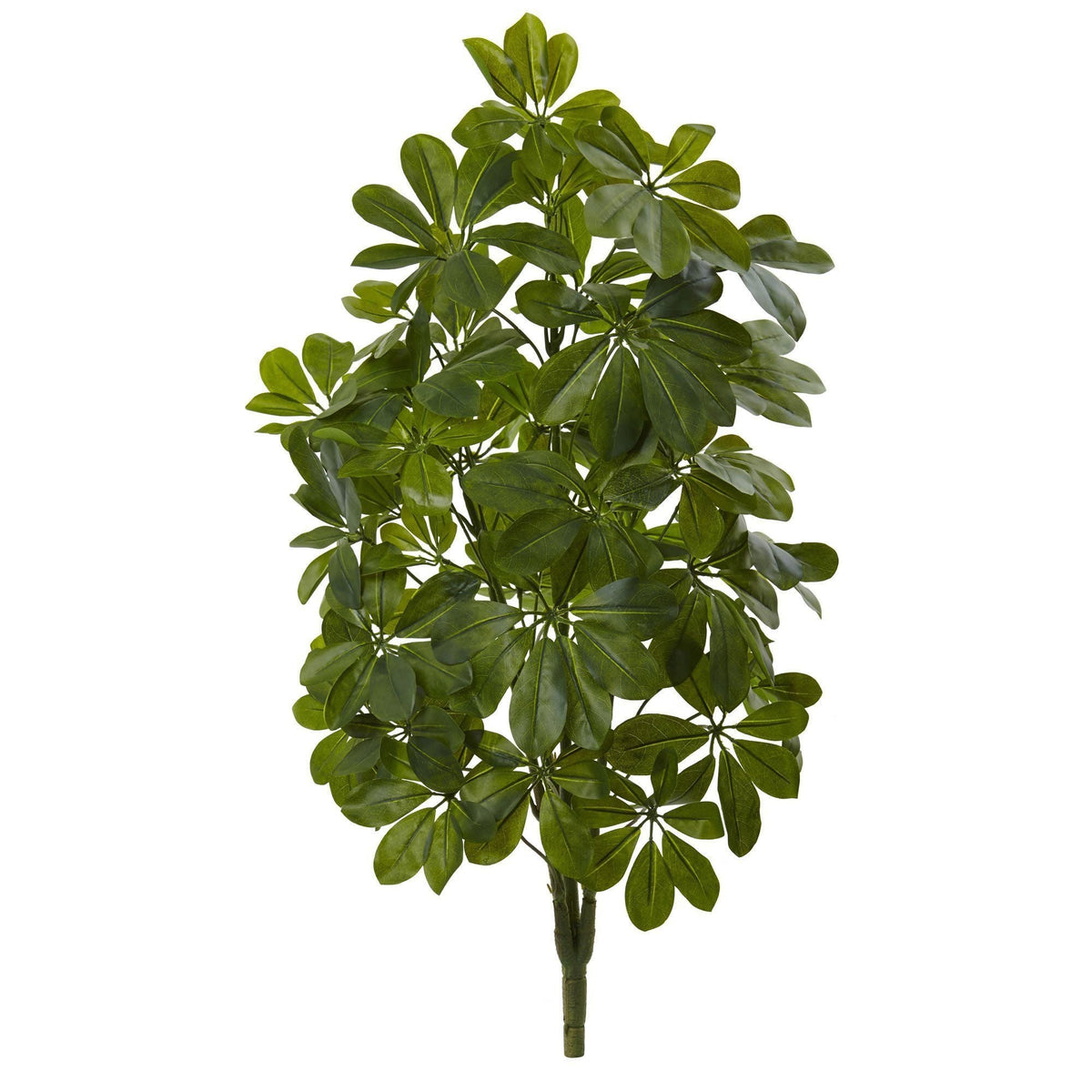 32in green baby schefflera plant set of 2 with real-touch leaves by Nearly Natural on Tampa Home & Garden Store