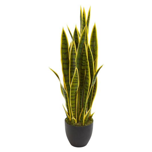 33” Sansevieria Artificial Plant - Tampa Home & Garden Store