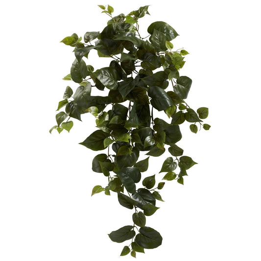 34” Philo Hanging Artificial Plant (Set of 3) - Tampa Home & Garden Store