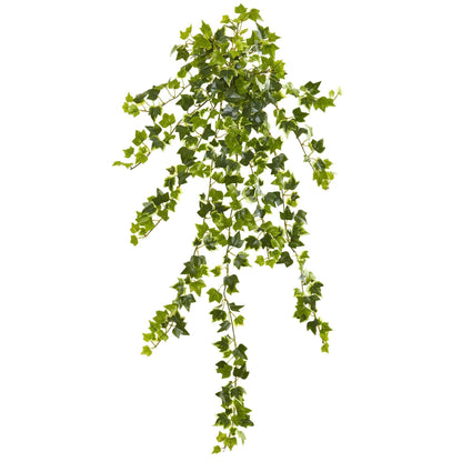 35in Ivy artificial hanging plant set of 4 by Nearly Natural, lush green ivy vines on Tampa Home & Garden Store