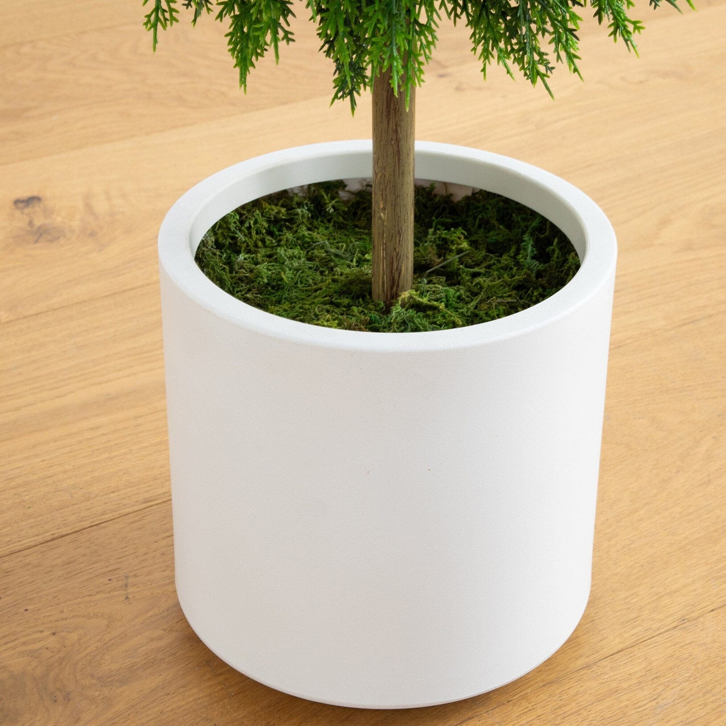 UV Resistant Artificial Cedar Double Ball Topiary