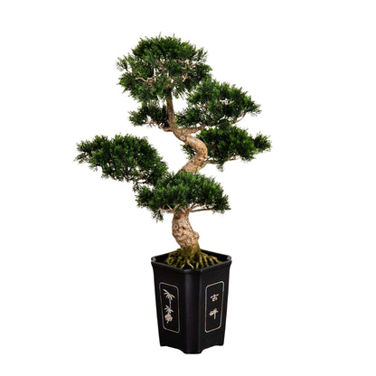 Cedar Bonsai 36" Silk Plant"