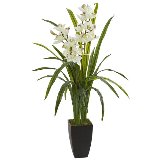 39” Cymbidium Orchid Artificial Plant - Tampa Home & Garden Store