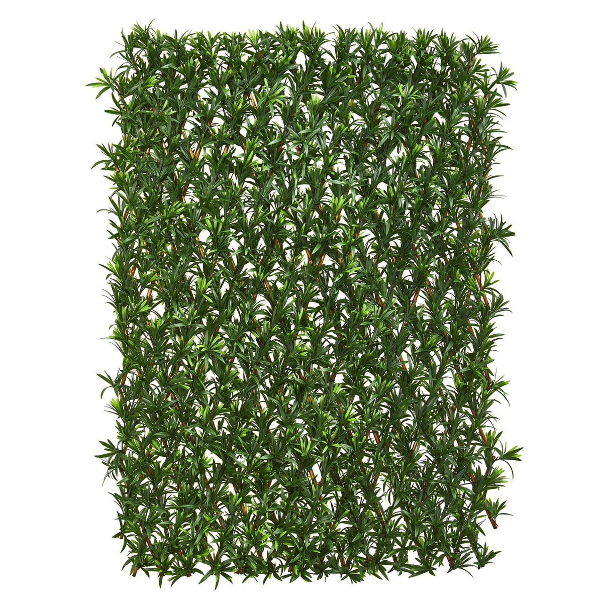 Podocarpus Fence Trellis Nearly Natural UV resistant waterproof hedge panel on Tampa Store on Tampa Home & Garden Store