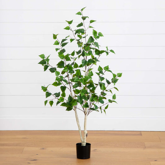 4’ Artificial Birch Tree - Tampa Home & Garden Store