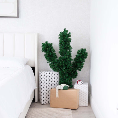 Artificial and Decorative Cactus Christmas Tree