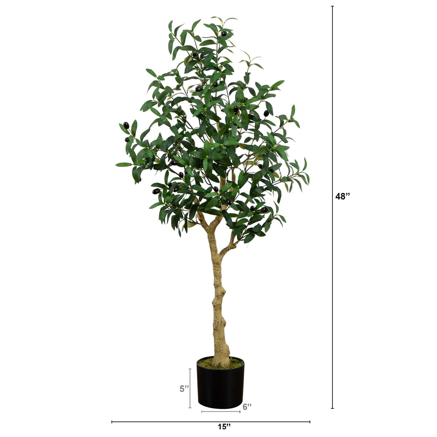 Olivo artificial de 4 pies