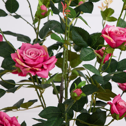 4 Foot Artificial Rose Tree For Home Decor