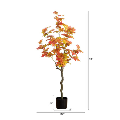 Artificial Maple Tree and the Fall Home Decor