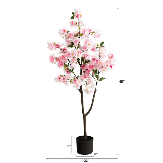 4’ Cherry Blossom Artificial Tree - Tampa Home & Garden Store