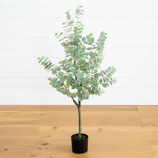 4’ Eucalyptus Artificial Tree - Tampa Home & Garden Store