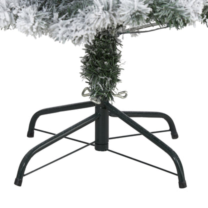 4' Flocked Spruce artificial Christmas tree by Nearly Natural on Tampa Home & Garden Store