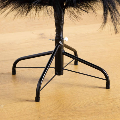 4 ft Nearly Natural artificial Halloween Black Pampas Grass Christmas Tree base and stand on Tampa Home & Garden Store