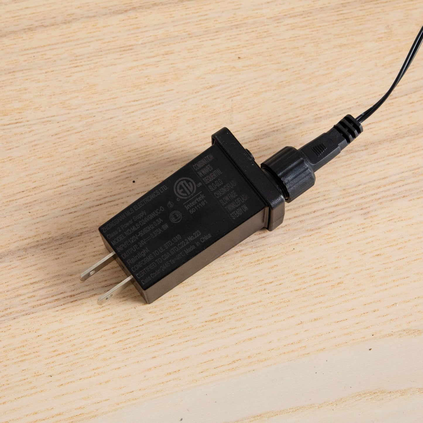 Power transformer, black, for Nearly Natural 4' Pre-Lit Halloween Starburst Tree on Tampa Home & Garden Store