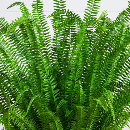 4' UV Resistant Artificial Real Touch Boston Fern Plant indoor outdoor Nearly Natural on Tampa Home & Garden Store