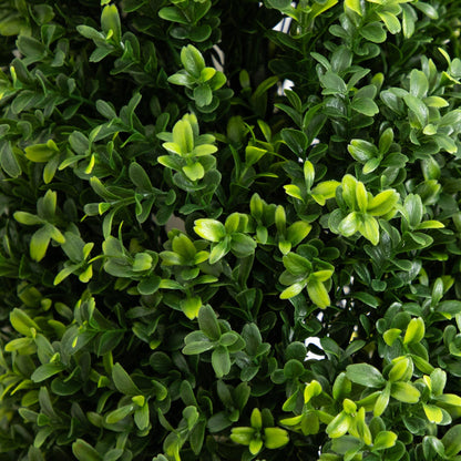 Nearly Natural 4 ft UV resistant artificial boxwood plant with ground stake, set of 2 on Tampa Home & Garden Store