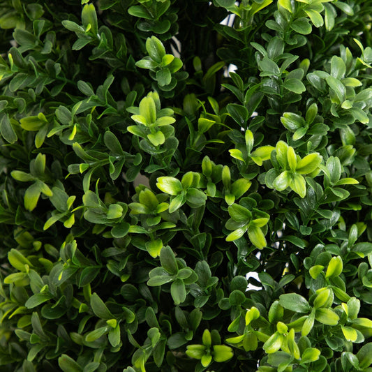 Nearly Natural 4 ft UV resistant artificial boxwood plant with ground stake, set of 2 on Tampa Home & Garden Store