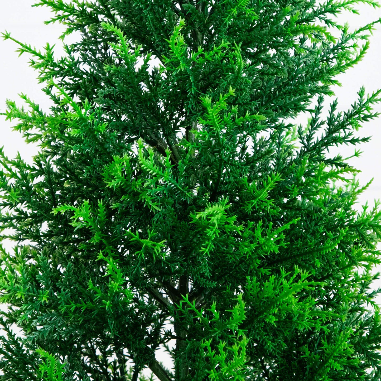 4' UV-resistant artificial Cypress Tower Tree by Nearly Natural for indoor/outdoor use on Tampa Home & Garden Store