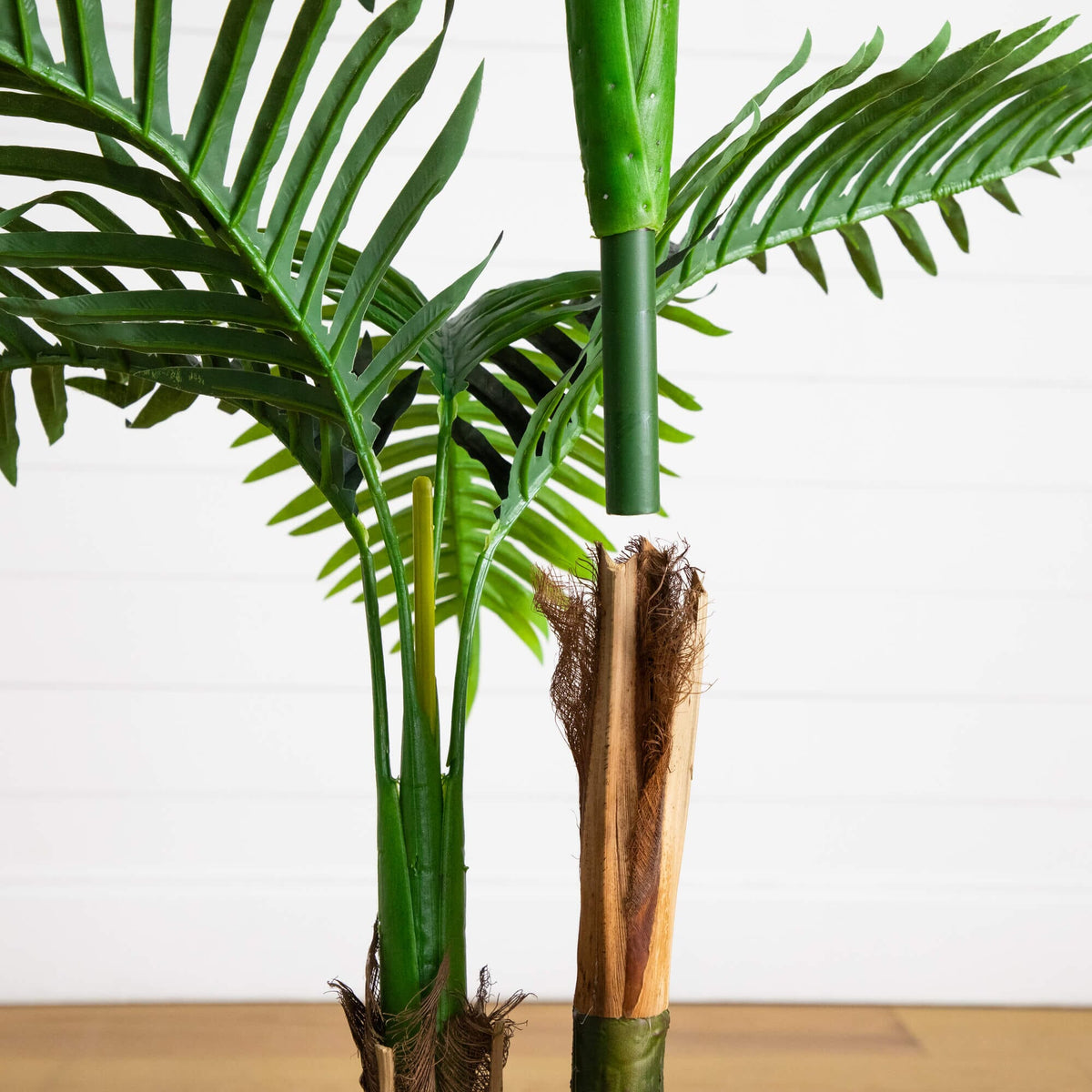 4ft UV resistant artificial Double Robellini palm tree by Nearly Natural for indoor outdoor on Tampa Home & Garden Store
