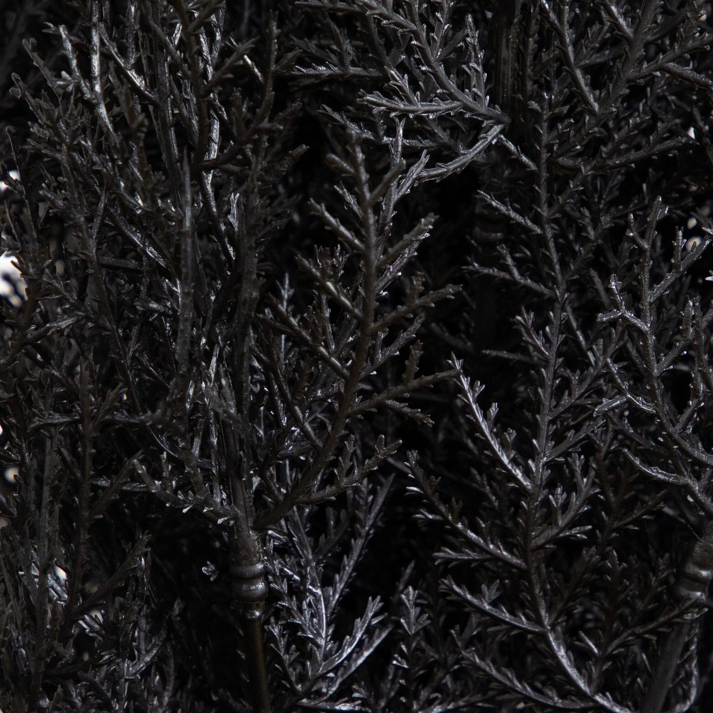 4' UV Resistant Artificial Black Cedar Tree Nearly Natural indoor outdoor black foliage on Tampa Home & Garden Store