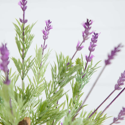 4' Lavender Topiary Silk Tree